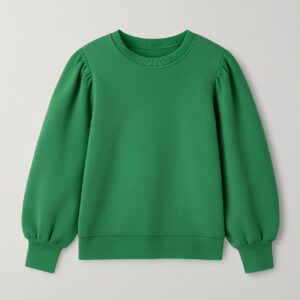PUFFY SLEEVES SWEATER PATTERN AGE 8-14YEARS